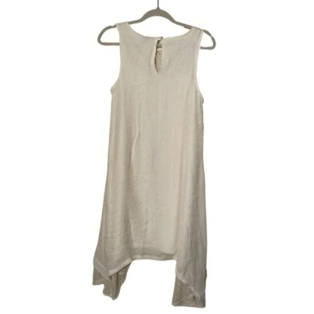 j gee white Lacy boho summer festival dress Size Medium - Picture 2 of 9